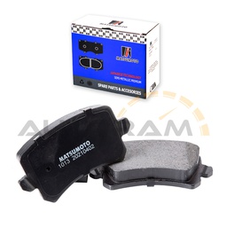 [M1013-SM] Pastillas de Freno Semi-metálica Traseras Audi / Changan / Great Wall / Volkswagen