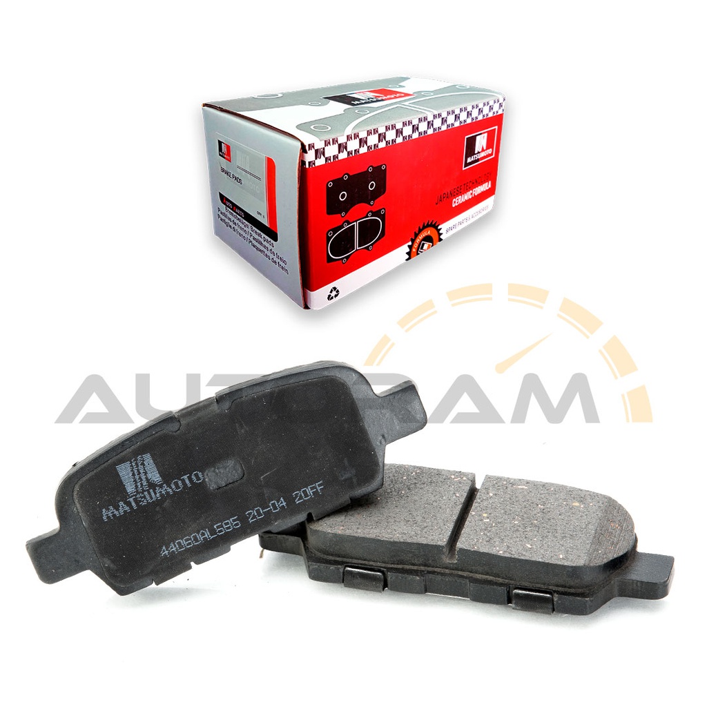 Pastillas de Freno Cerámica Traseras Nissan / Renault / Suzuki