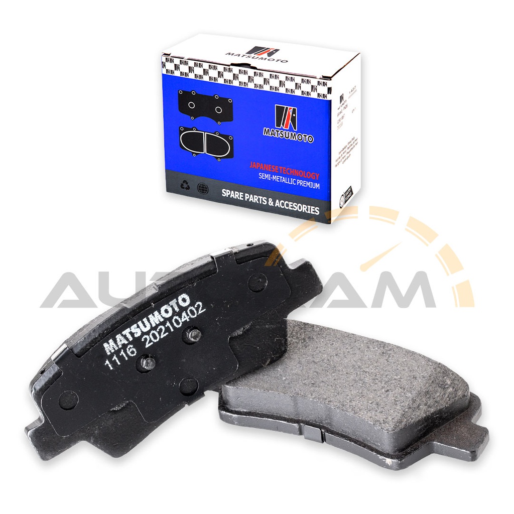 Pastillas de Freno Semi-metálica Traseras Hyundai / Kia / SsangYong / Changan