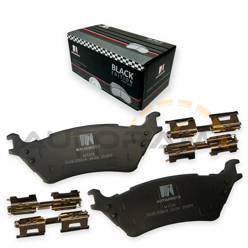 Pastillas de Freno Black Edition Traseras Ford F-150