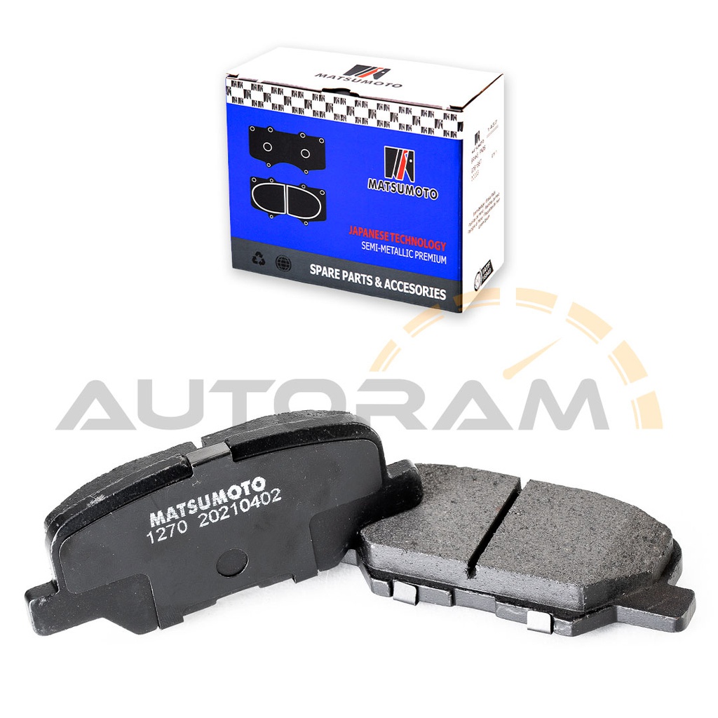 Pastillas de Freno Semi-metálica Traseras Mazda / Mitsubishi / Peugeot / Changan