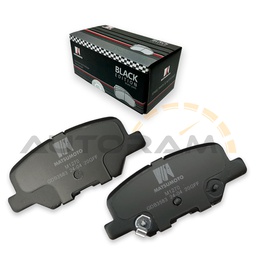 [M1270-BK] Pastillas de Freno Black Edition Traseras Mazda / Mitsubishi / Peugeot / Changan