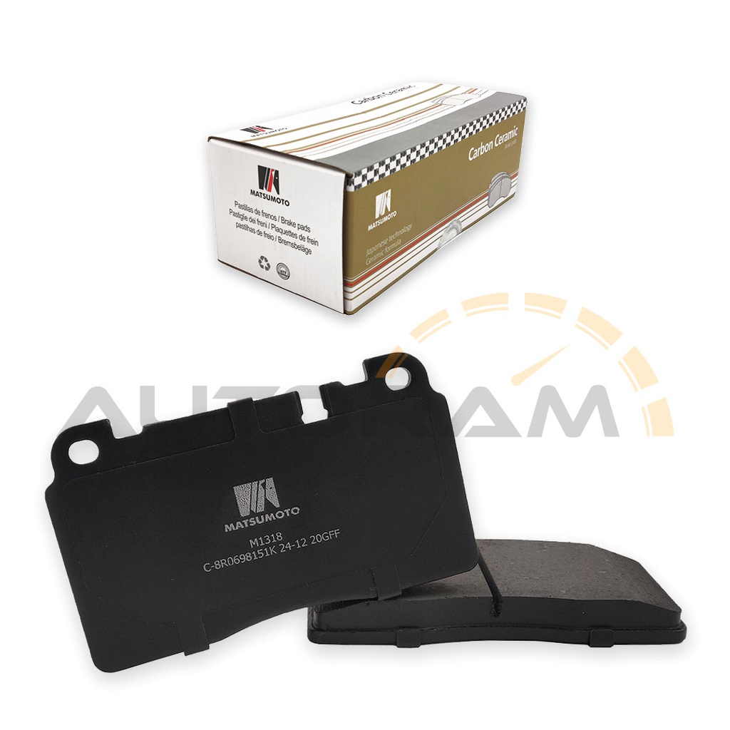 Pastillas de Freno Carbocerámica Delanteras Audi / Porsche