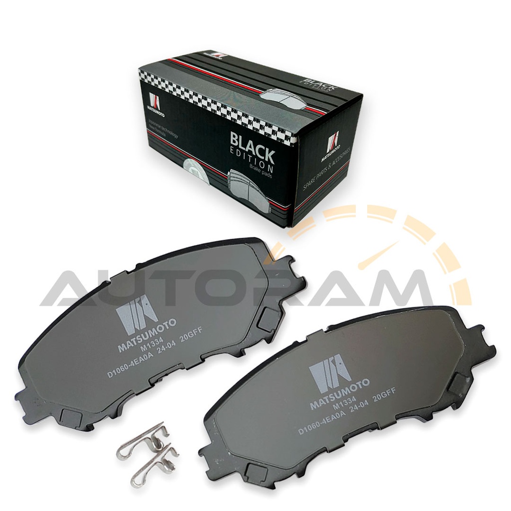 Pastillas de Freno Black Edition Delanteras Nissan / Renault