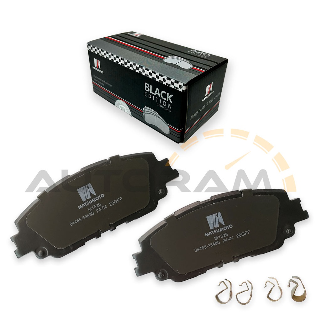 Pastilla de Freno Black Edition Delanteras Toyota / Daihatsu / Lexus