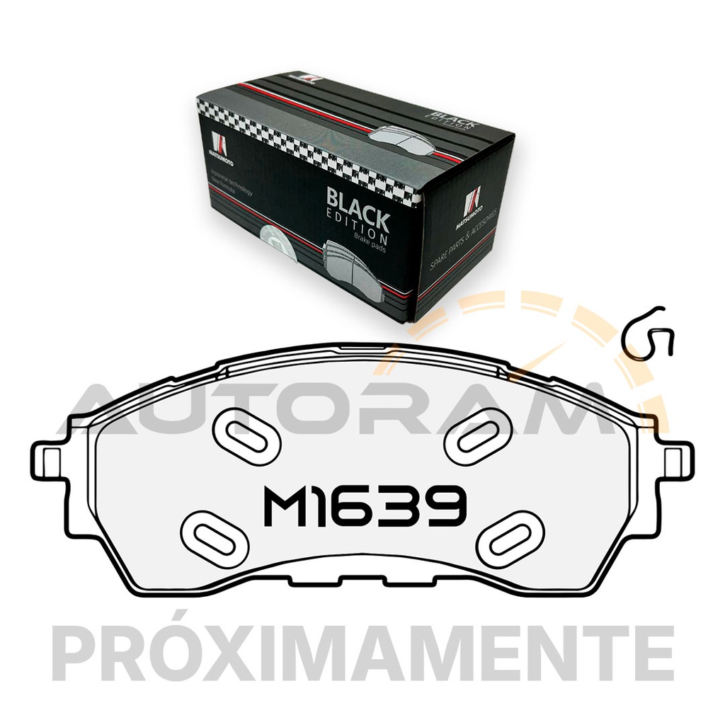 Pastillas de Freno Black Edition Delanteras Ford / Volkswagen