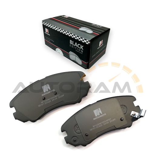 [M1039-BK] Pastillas de Freno Black Edition Delanteras Hyundai / Kia / Chery / Changan / Dongfeng