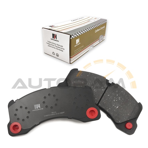 [M1141-CC] Pastillas de Freno Carbocerámica Delanteras Porsche / Volkswagen / Bentley