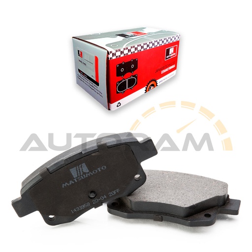 [M1177-CE] Pastillas de Freno Cerámica Traseras Ford Transit / Foton FT-Crew