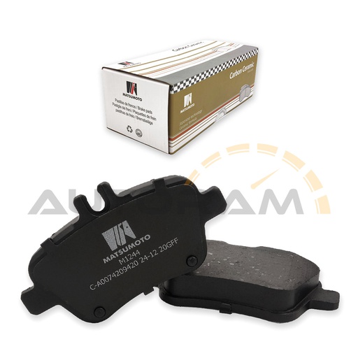 [M1244-CC] Pastillas de Freno Carbocerámica Traseras Mercedes Benz / Infiniti