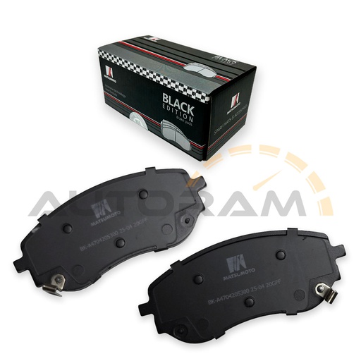 [M1481-BK] Pastillas de Freno Black Edition Delanteras Nissan / Mercedes Benz